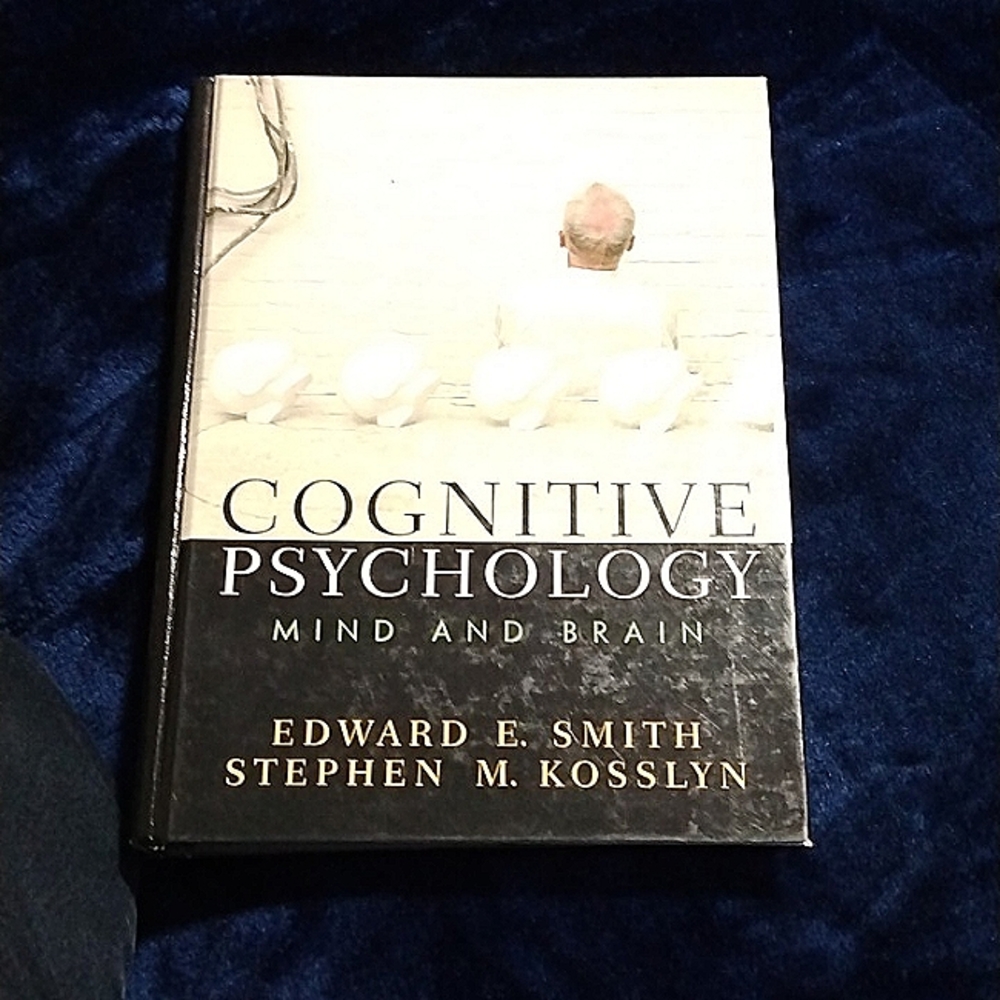 2 FOR $15 BUNDLE SALE! Hard Cover Book Cognitive Psychology MIND AND BRAIN